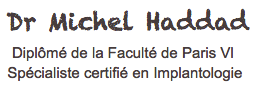 Signature de Michel Haddad