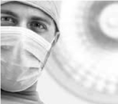 Dentiste avec masque